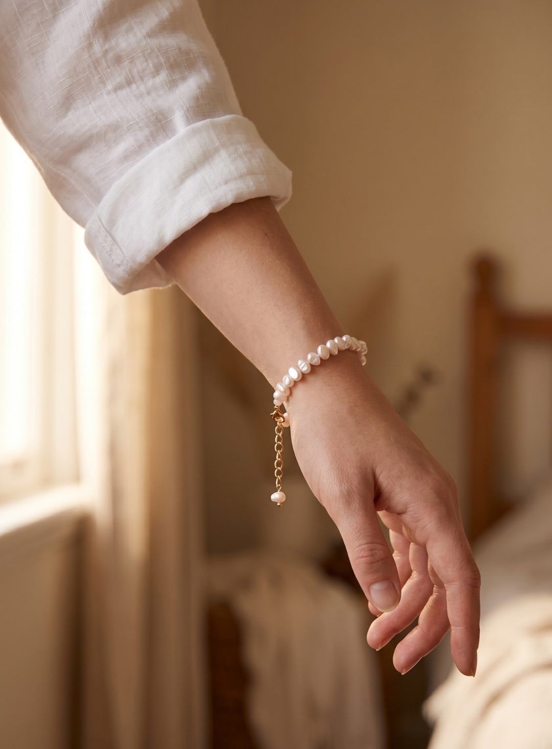 Perle Stille Armbånd