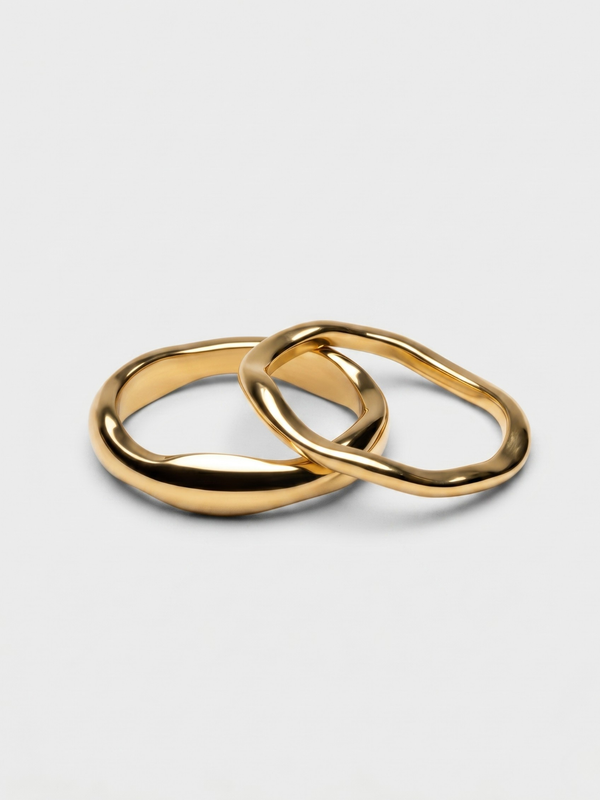Sæt af Ringene i Guld