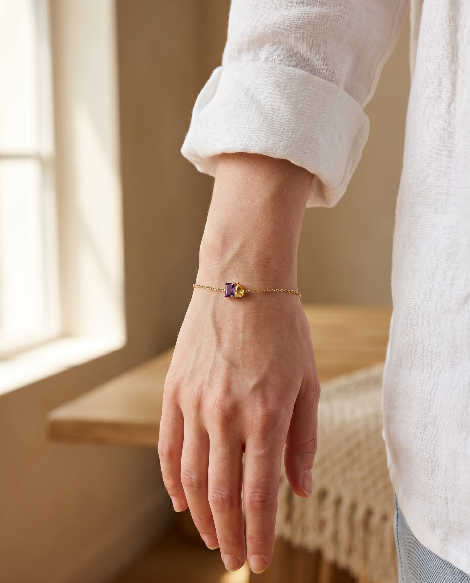 Armbånd Bedstemor og Barnebarn