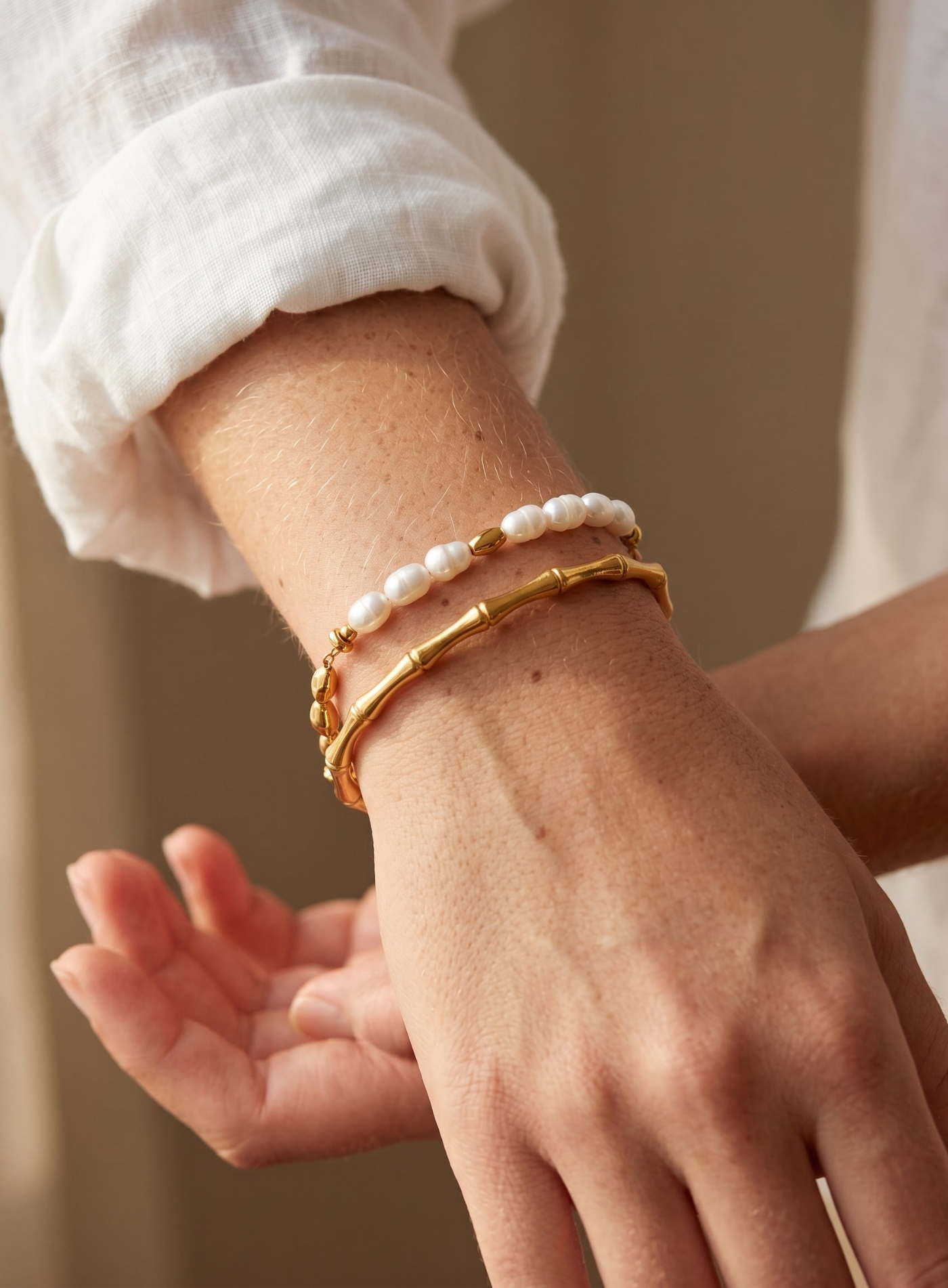 Elegant Økologisk Armbånd