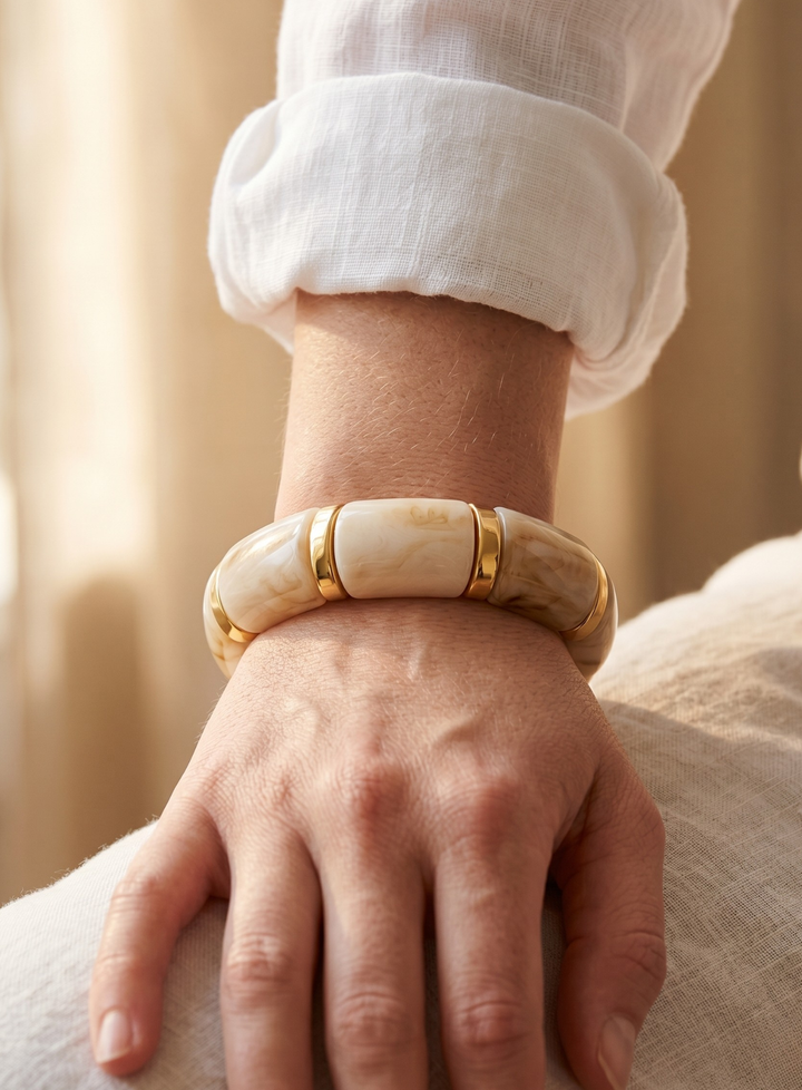 Elegance Armbånd Creme