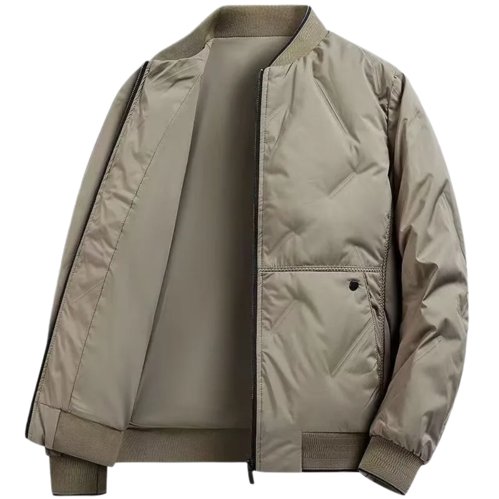 Elegant Herre Baseballjakke