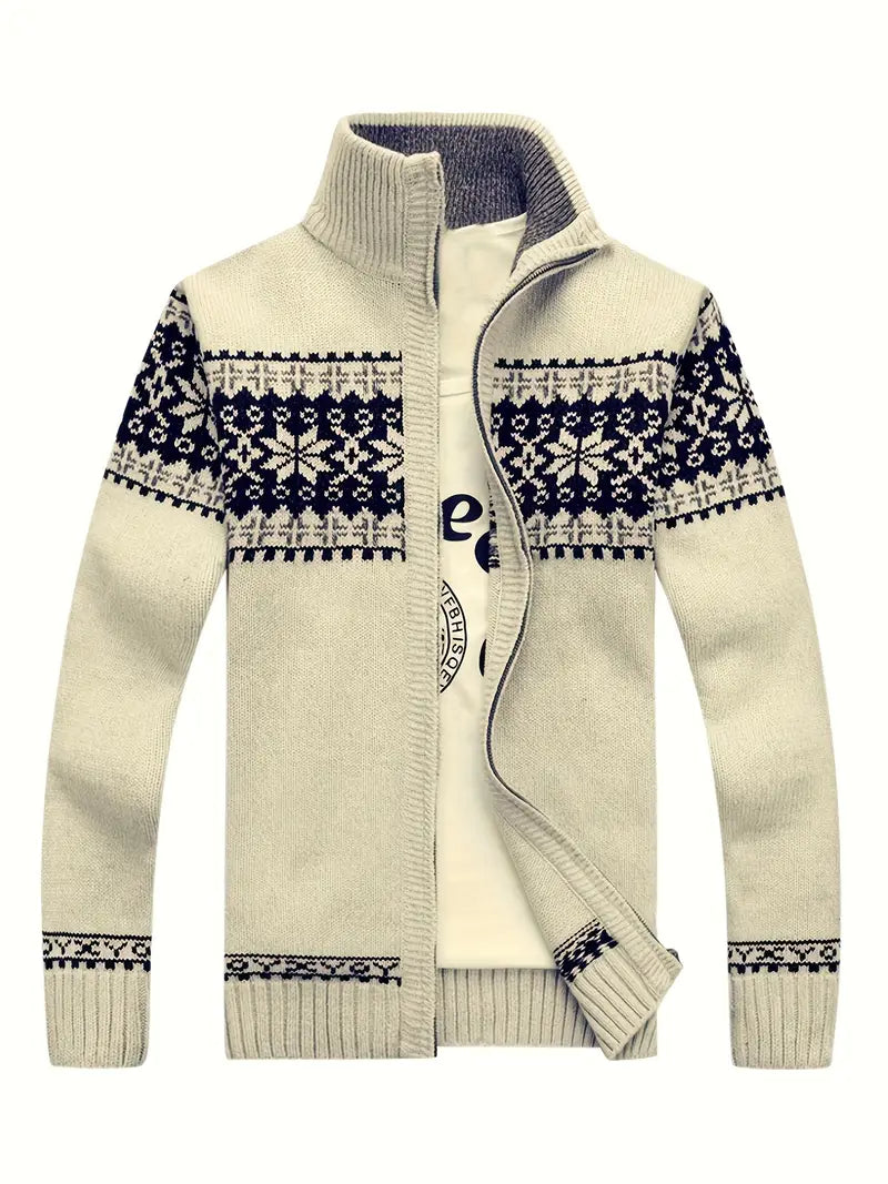 Elegant Strikket Cardigan