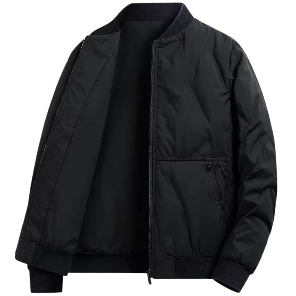 Elegant Herre Baseballjakke