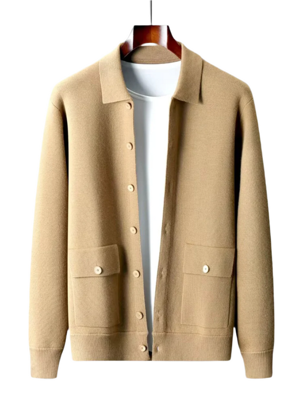 Janus Merino Uld Cardigan