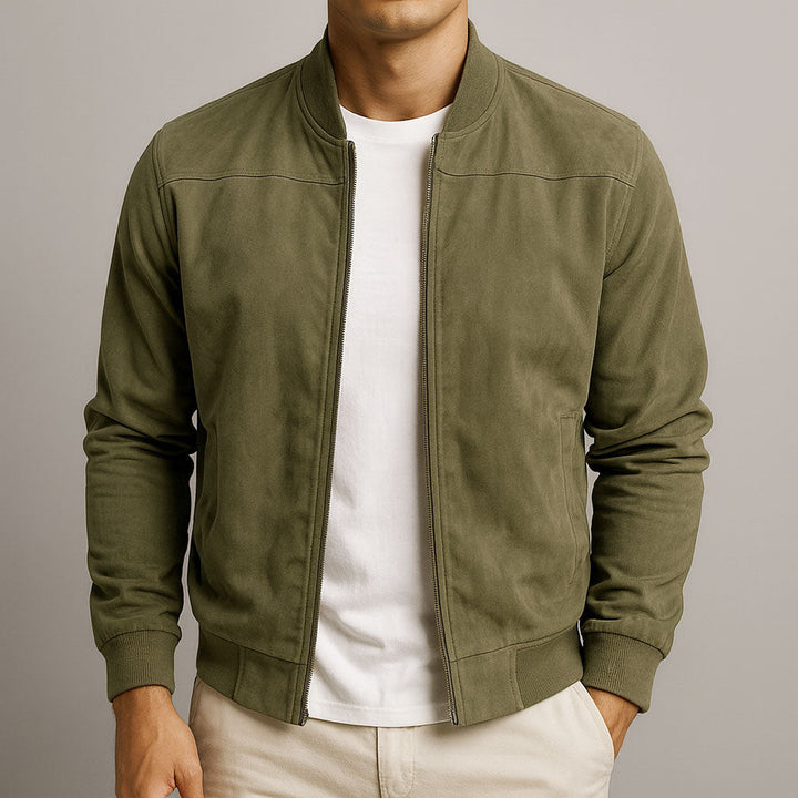 Elegant Suede Jakke