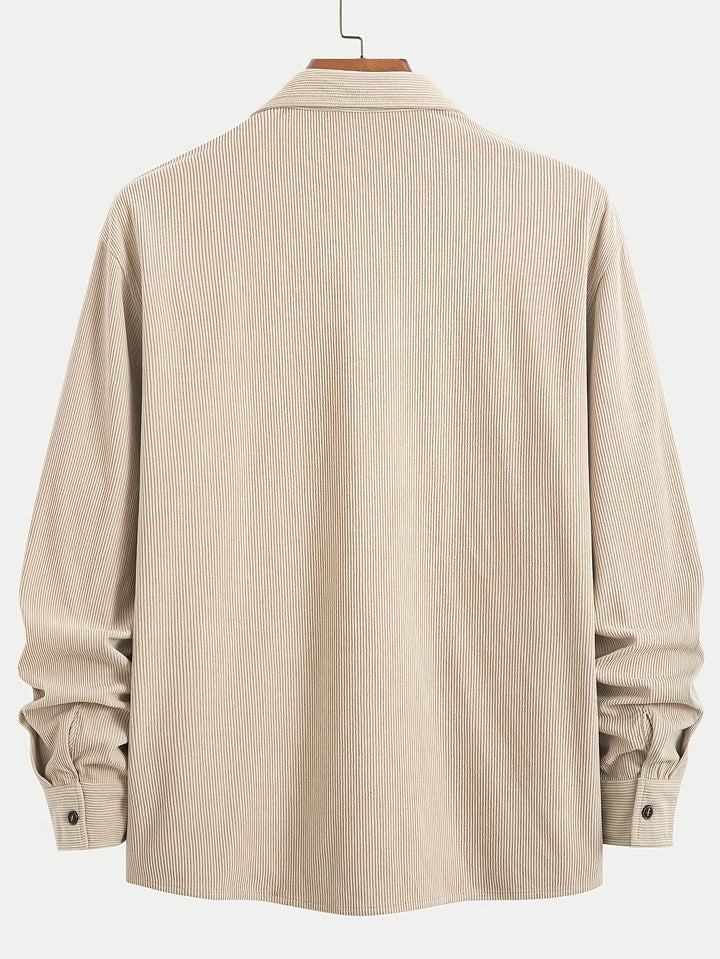 Casual Corduroy Cardigan