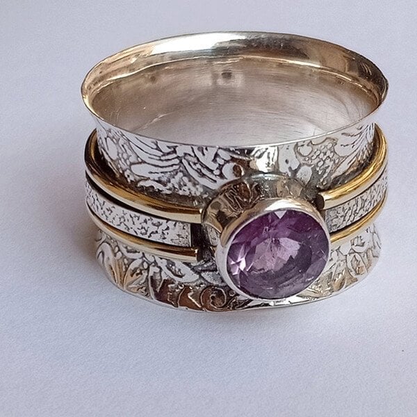 Bøhmisk Krystal Meditationsring