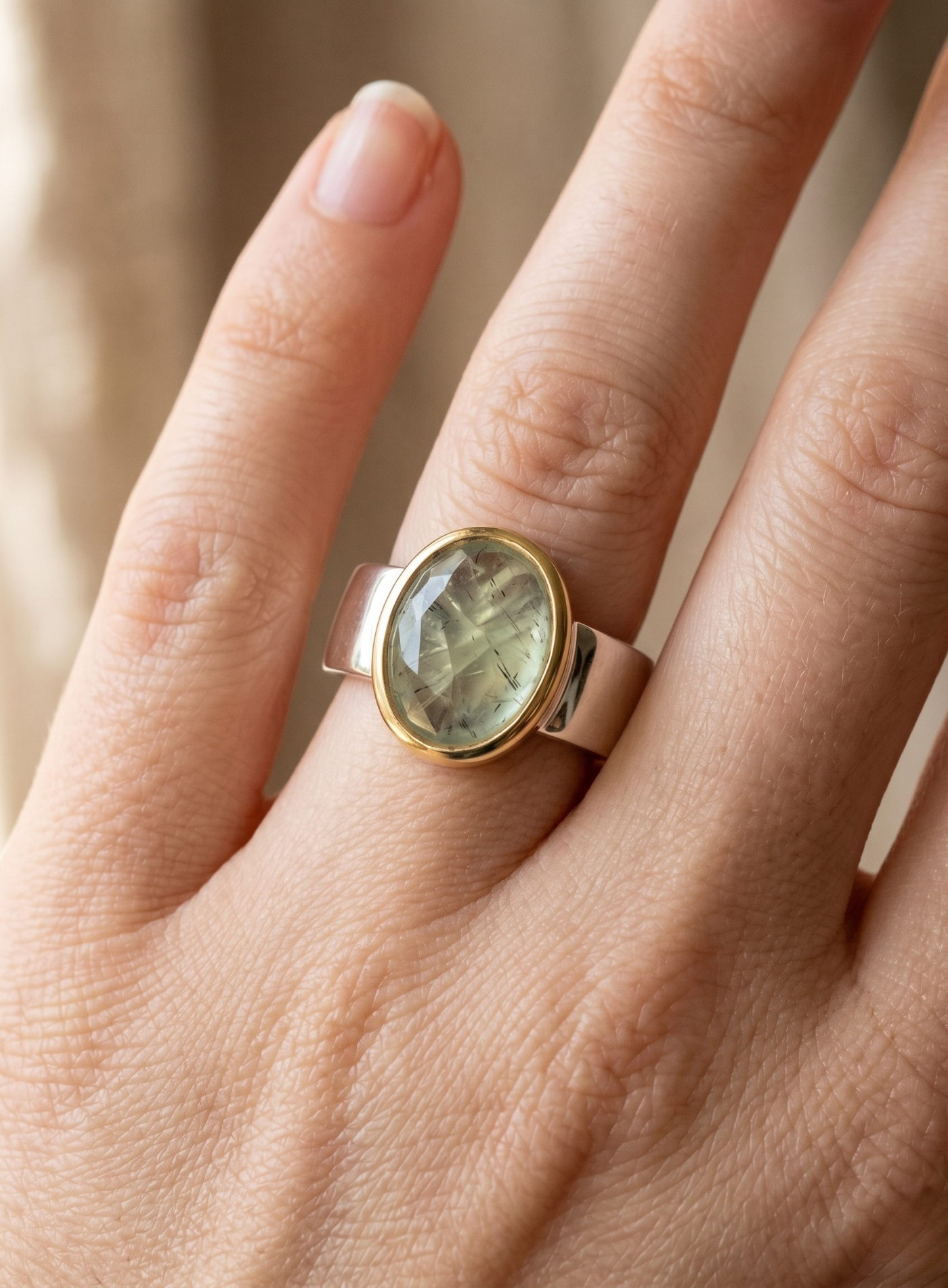 Subtil Grøn Ring