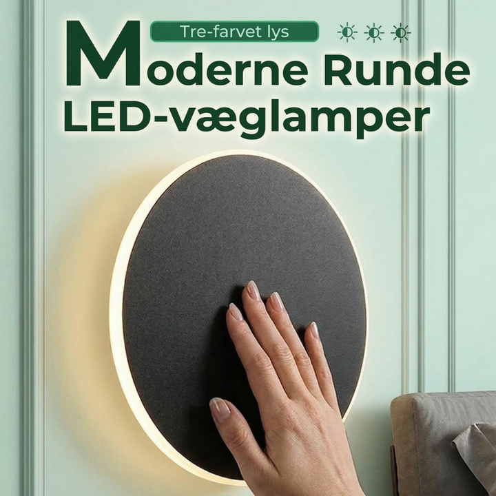 GlowOrbit™ – Moderne Touch LED Væglampe