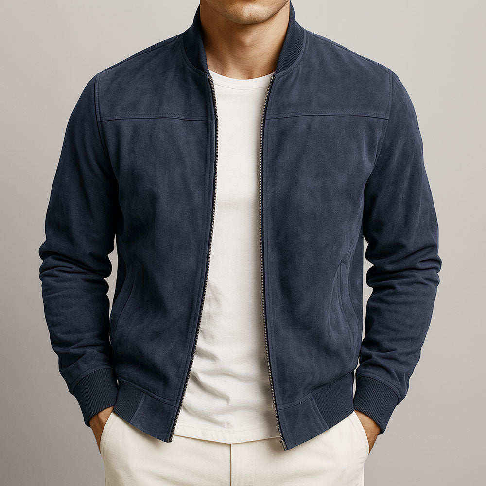 Elegant Suede Jakke
