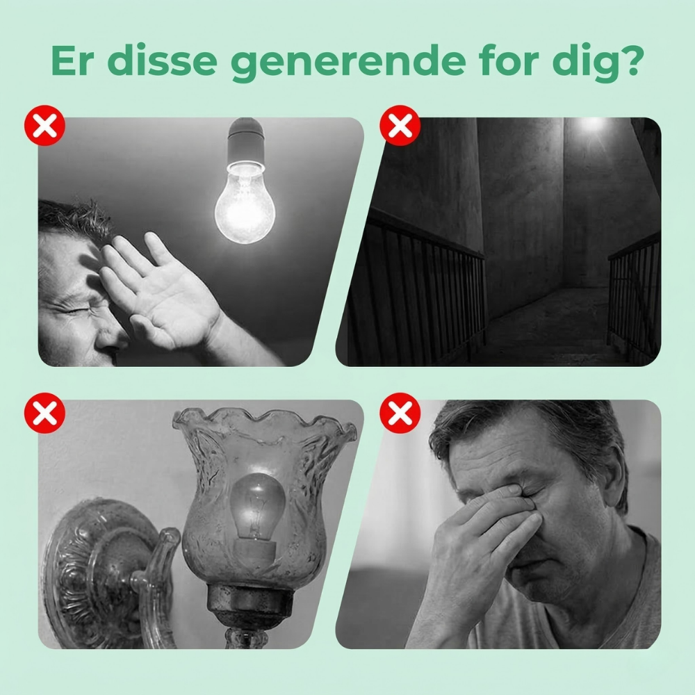 GlowOrbit™ – Moderne Touch LED Væglampe