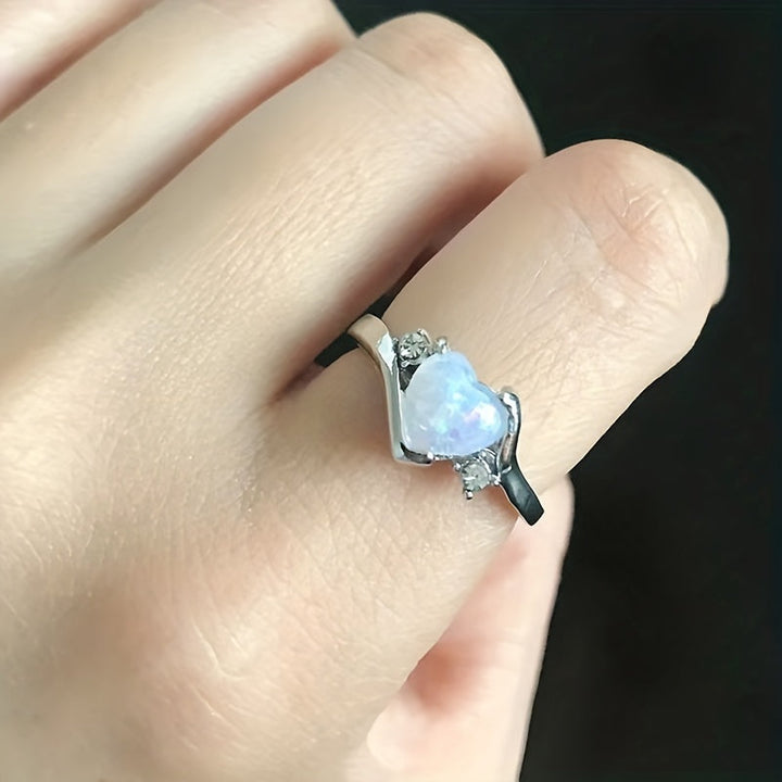 Estela ring med månesten