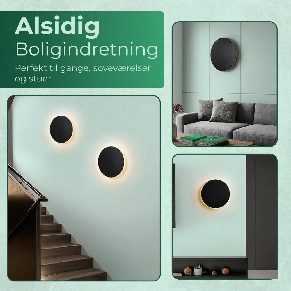GlowOrbit™ – Moderne Touch LED Væglampe