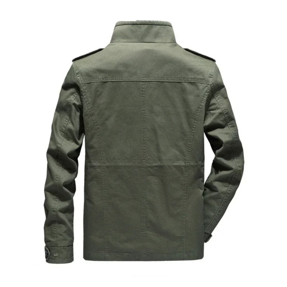Elegant Bomulds Cargo Jakke