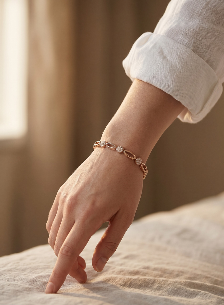 Guldrhythme Armbånd