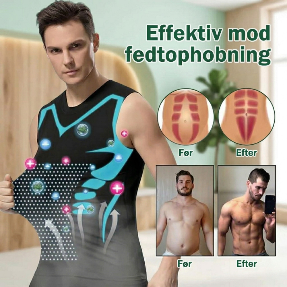 Wyfit™ – Herre Kompressionsvest til Holdningsstøtte