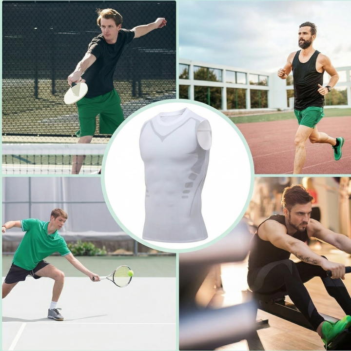 Wyfit™ – Herre Kompressionsvest til Holdningsstøtte