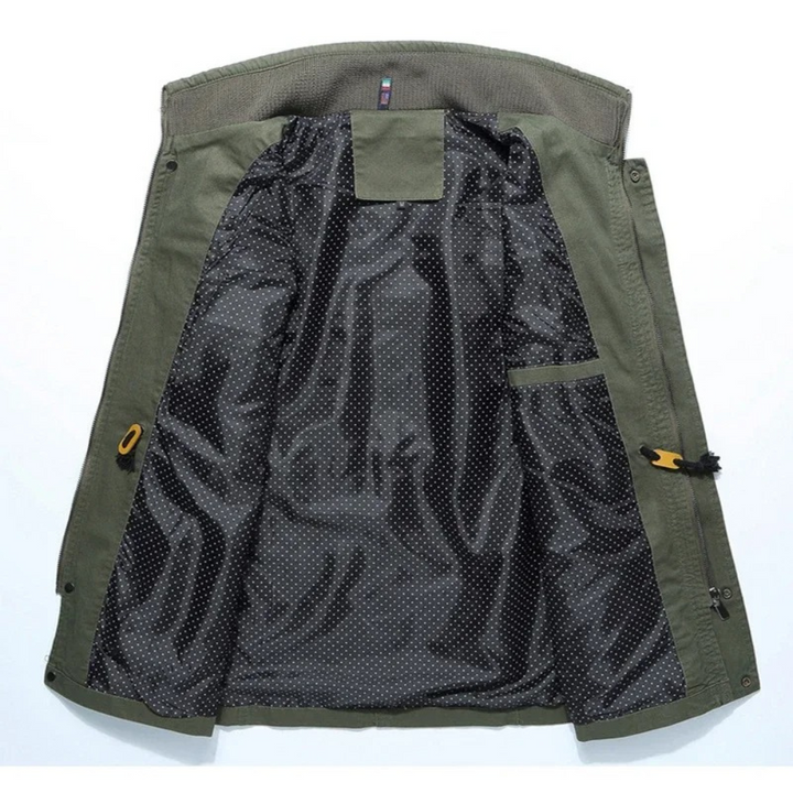 Elegant Bomulds Cargo Jakke