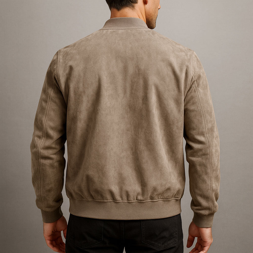 Elegant Suede Jakke