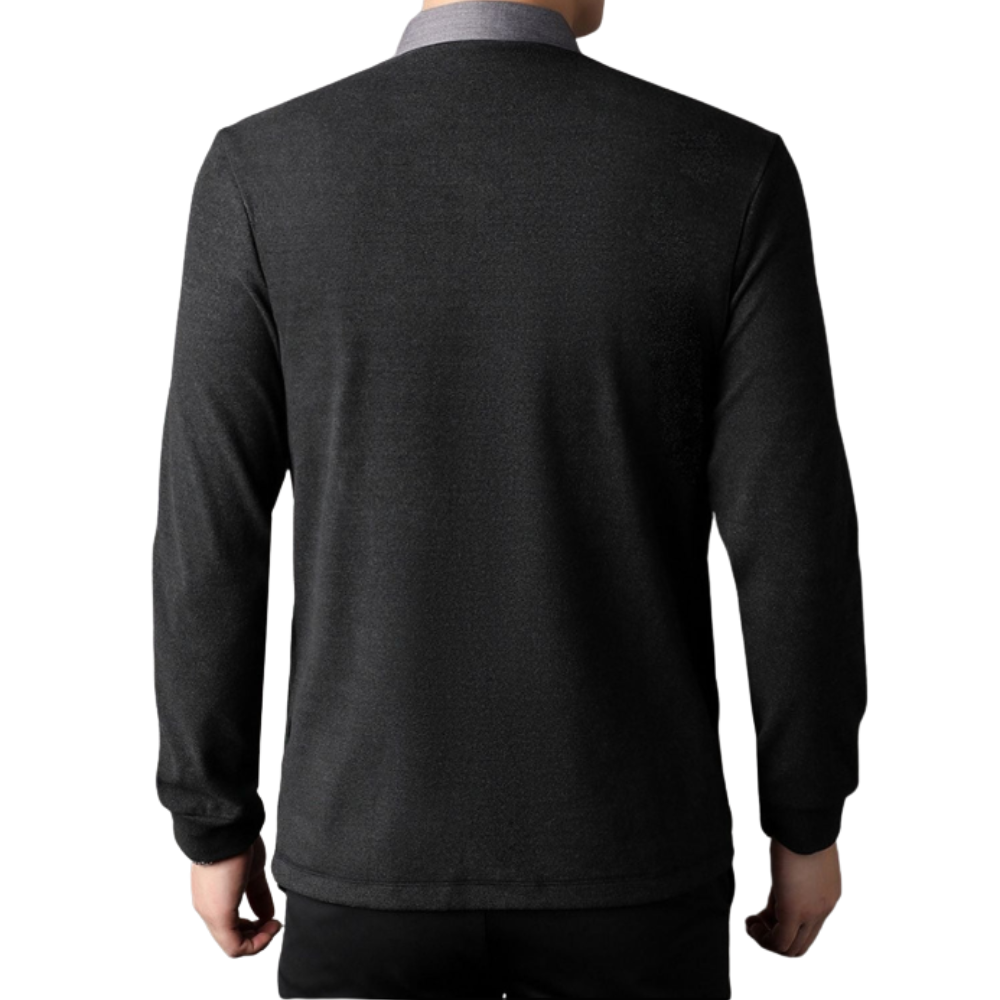 2-i-1 skjorte og cardigan