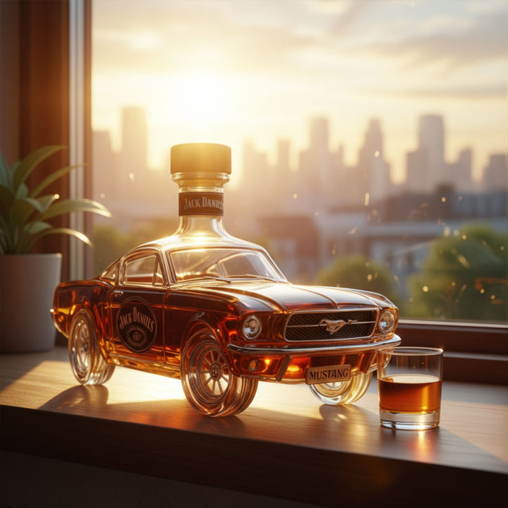 Whiskykarafel - Mustang Udgave