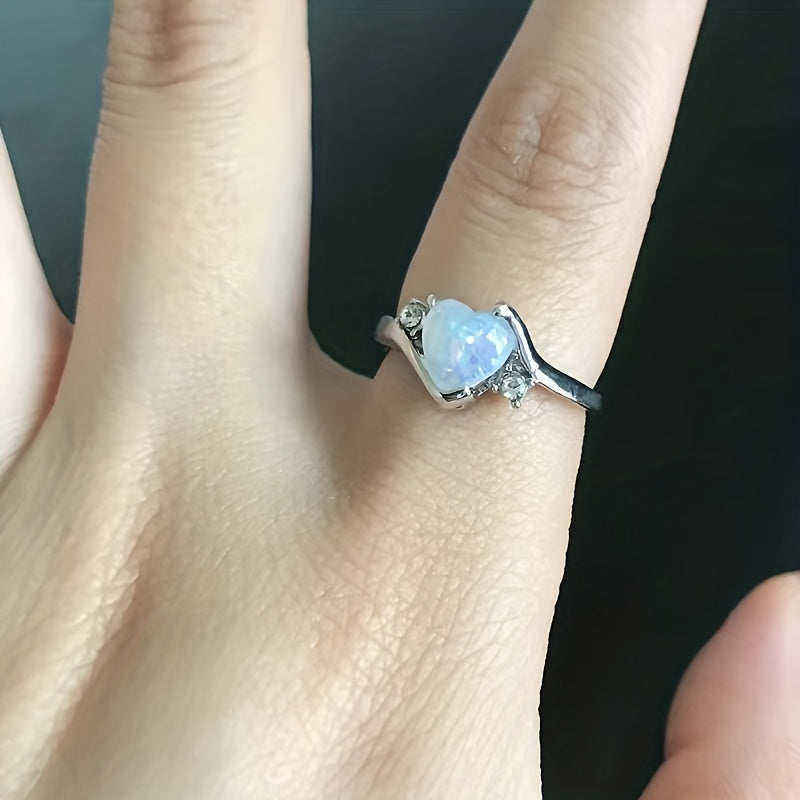 Estela ring med månesten