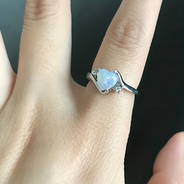Estela ring med månesten