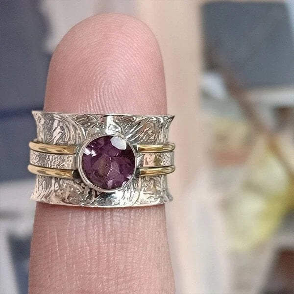 Bøhmisk Krystal Meditationsring