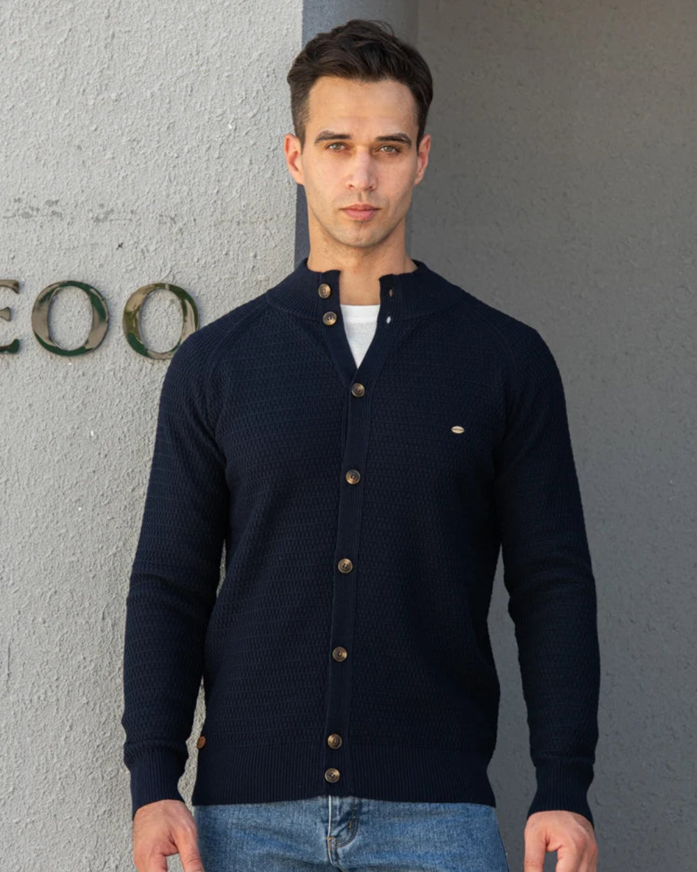 Luksus Bomulds Cardigan