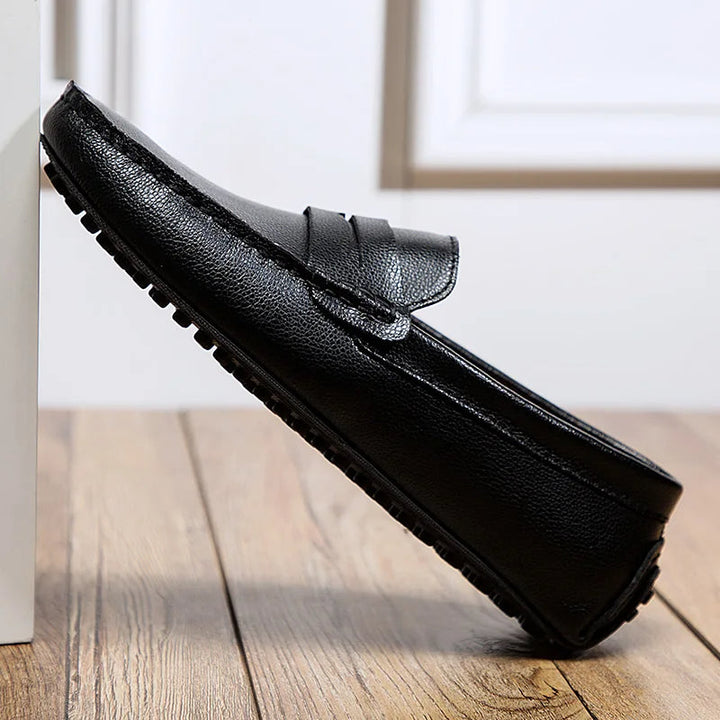 Afslappede Læder Sommer Loafers