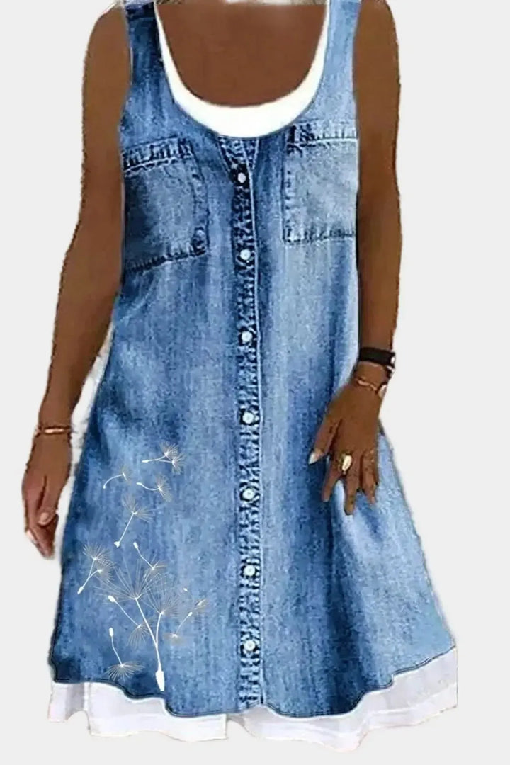 Agnes | Denim Kjole