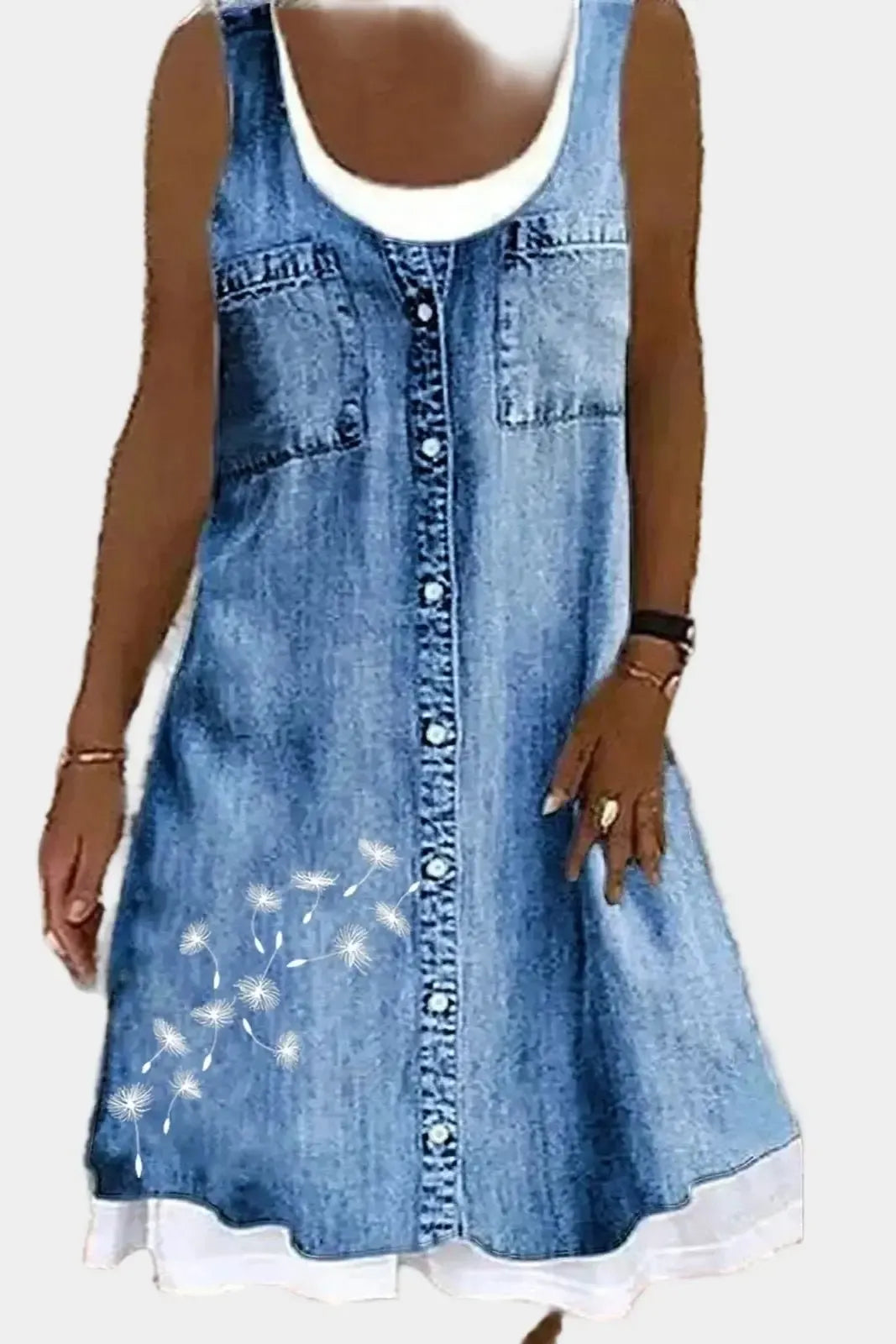 Agnes | Denim Kjole