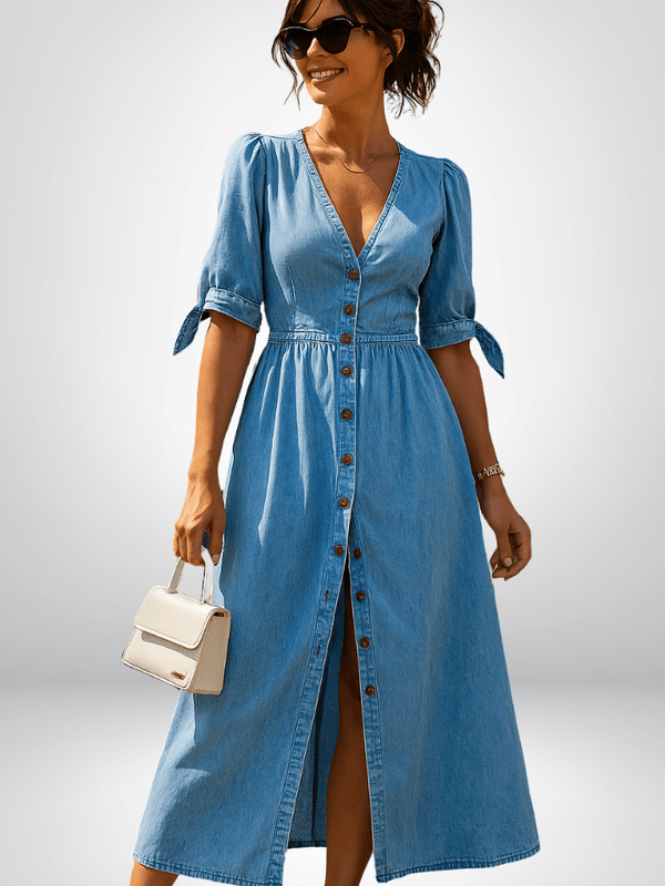Alma | Denim kjole