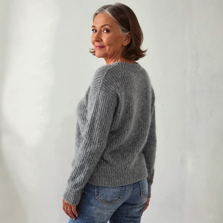 Amanda | Vintage Islandstrikpullover