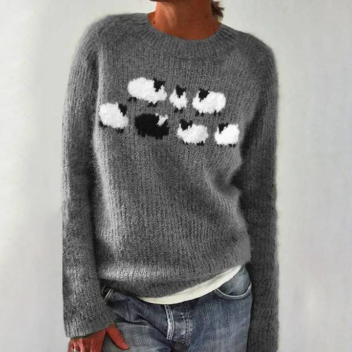 Amanda | Vintage Islandstrikpullover