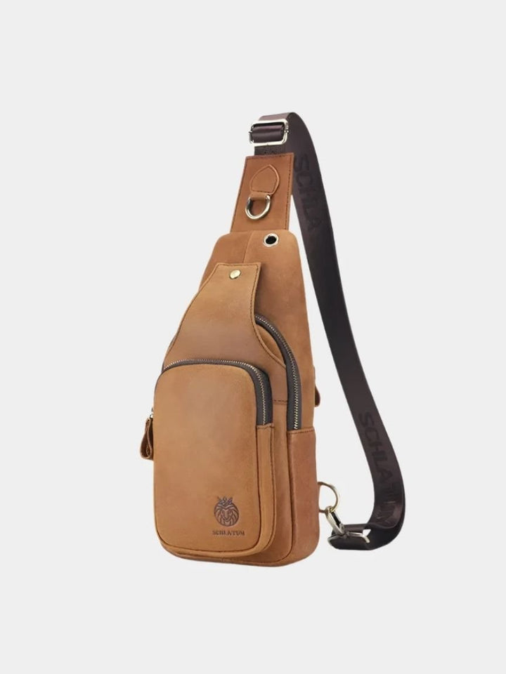 Anders™ | Essentiel Skuldertaske i Læder