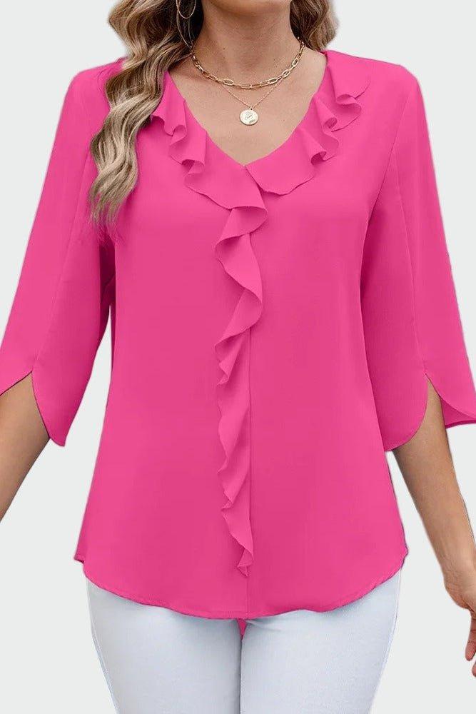Andrea | Sort Bluse