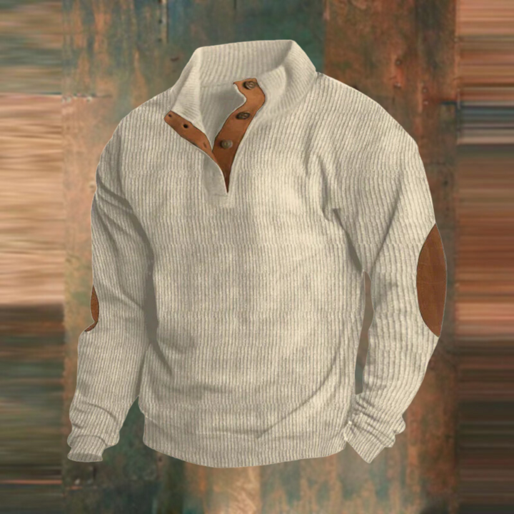 Aubin™ | Stilfuld ribstrikket sweatshirt