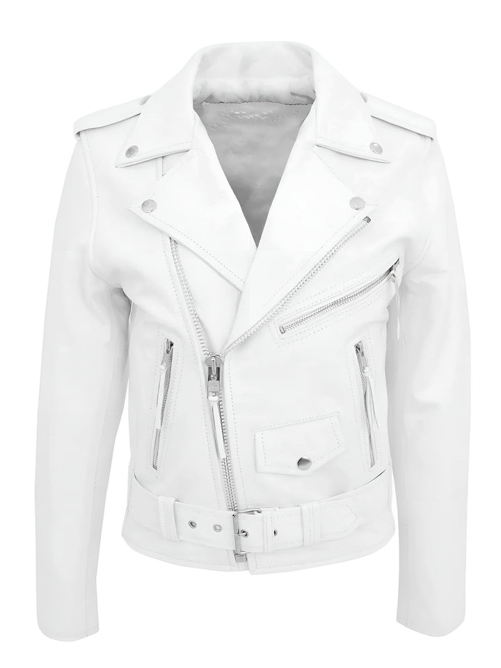 Austin™ | Klassisk Biker Læderjakke