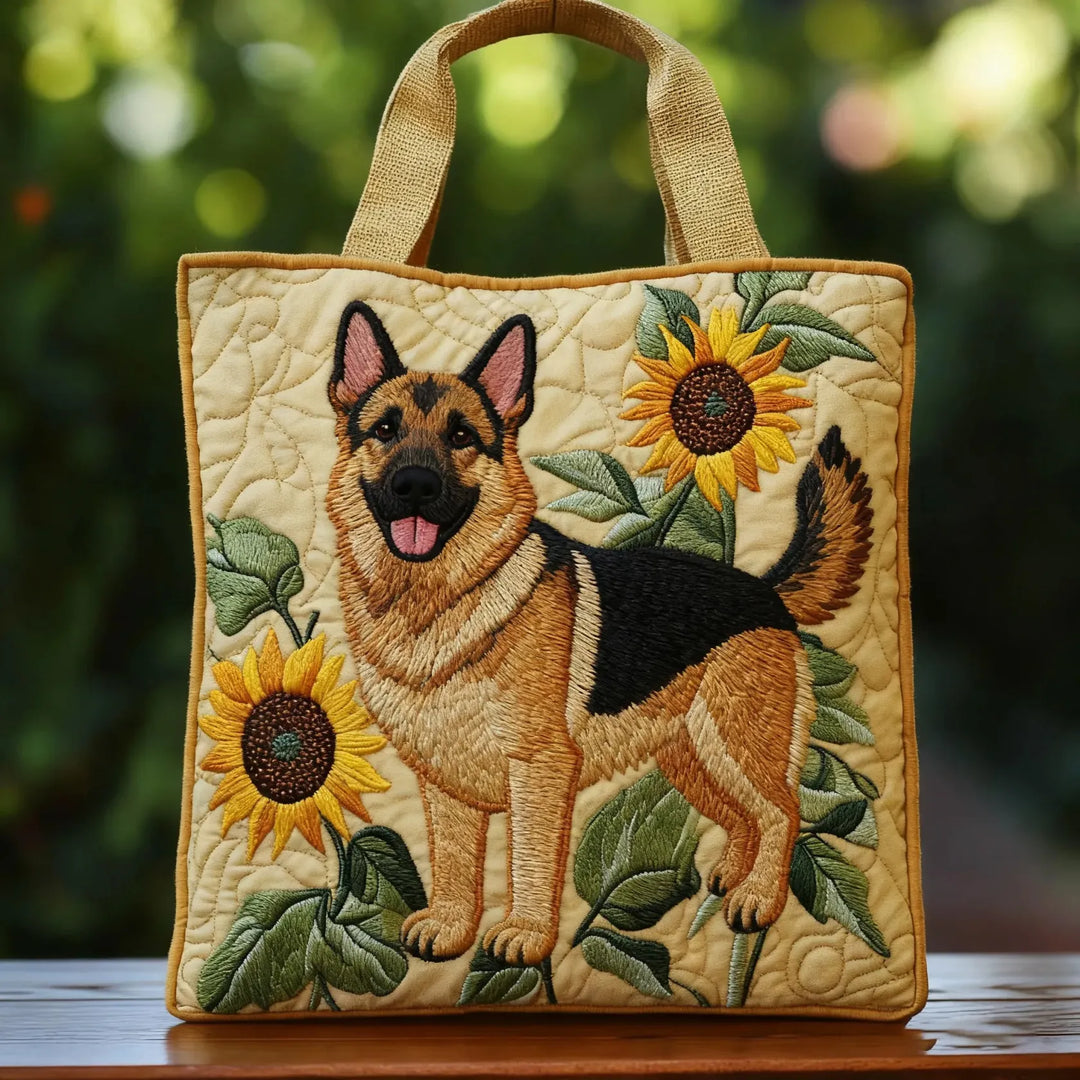 HÅNDLAVET TASKE - TYSK SCHÄFERHUND