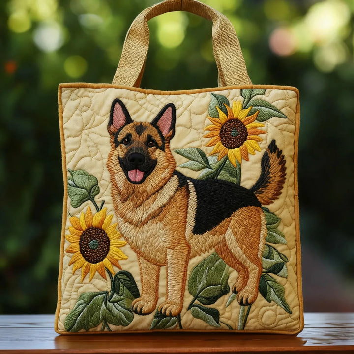 HÅNDLAVET TASKE - TYSK SCHÄFERHUND