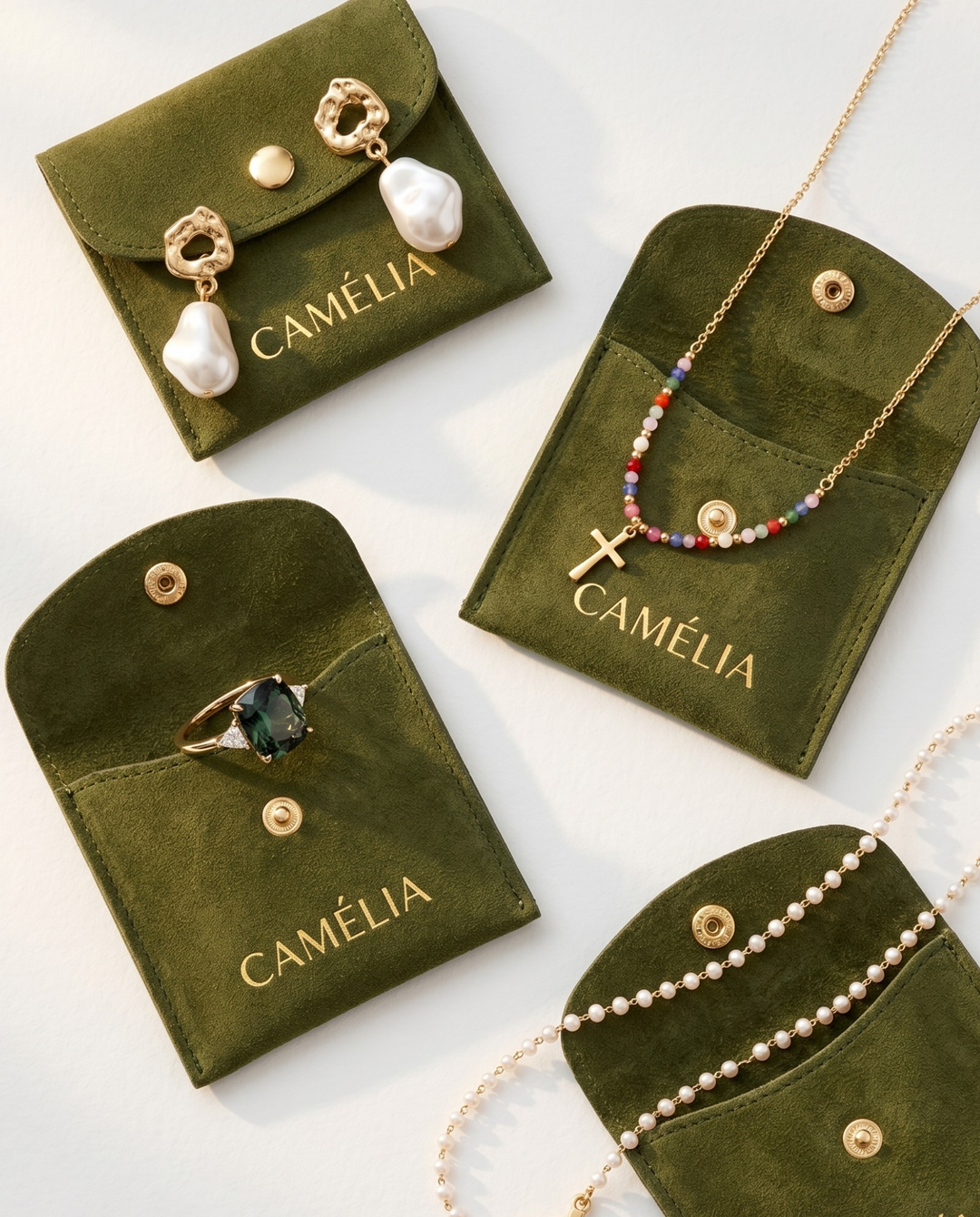 Oceanisk Glans Halskæde