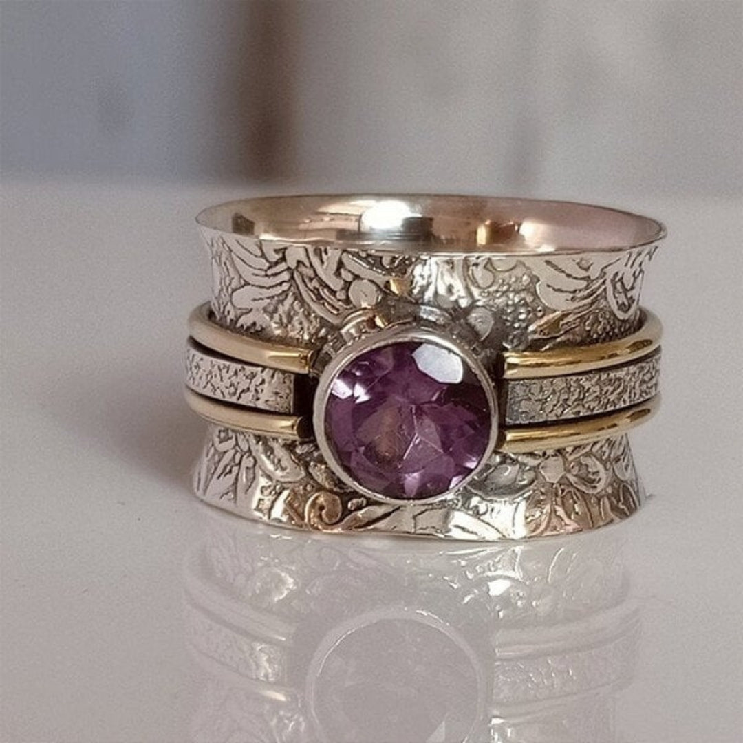 Bøhmisk Krystal Meditationsring
