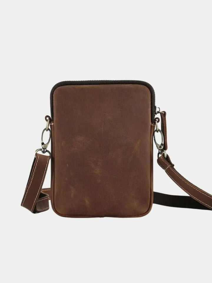 Carl™ | Minimalistisk Læder Skuldertaske