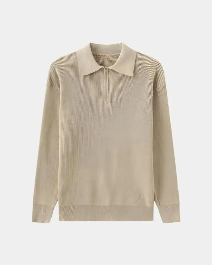 David™ | Zip Polo Pullover