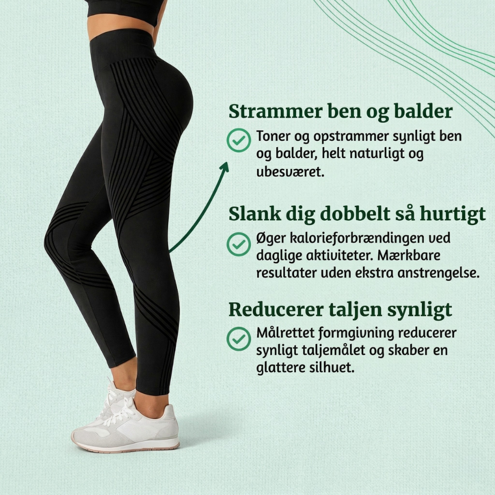 EllaTone™ – Slankende Og Formende Leggings Til Kvinder