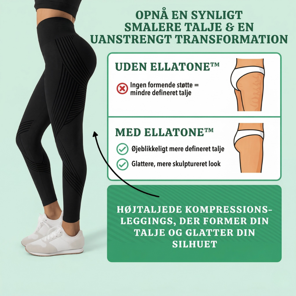 EllaTone™ – Slankende Og Formende Leggings Til Kvinder