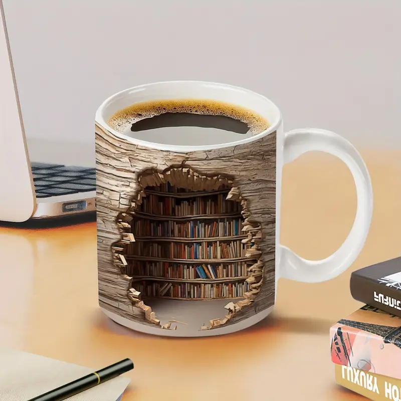 Fortryllende Varmeaktiveret Biblioteks Krus