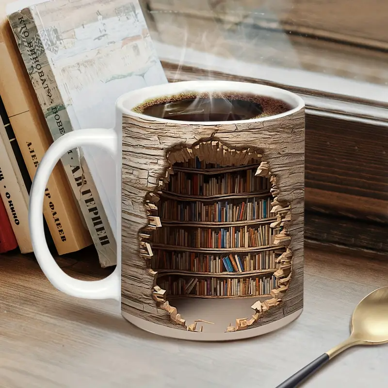 Fortryllende Varmeaktiveret Biblioteks Krus